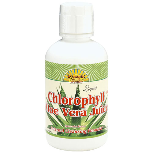 Dynamic Health Laboratories Liquid Chlorophyll with Aloe Vera Juice, 16 oz, Dynamic Health Labs