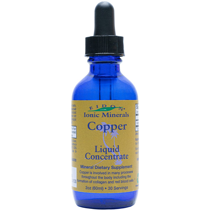 Liquid Copper Concentrate, 2 oz, Eidon Ionic Minerals