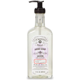 Liquid Hand Soap, Lavender, 11 oz, J.R. Watkins