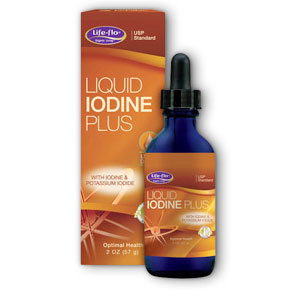 Life-Flo Liquid Iodine Plus Supplement, 2 oz, LifeFlo