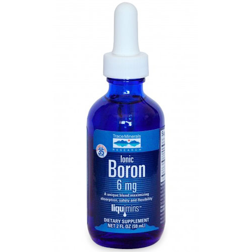 Ionic Boron Liquid, 6 mg, 2 oz, Trace Minerals Research