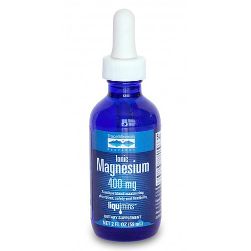 Ionic Magnesium Liquid, 400 mg, 2 oz, Trace Minerals Research