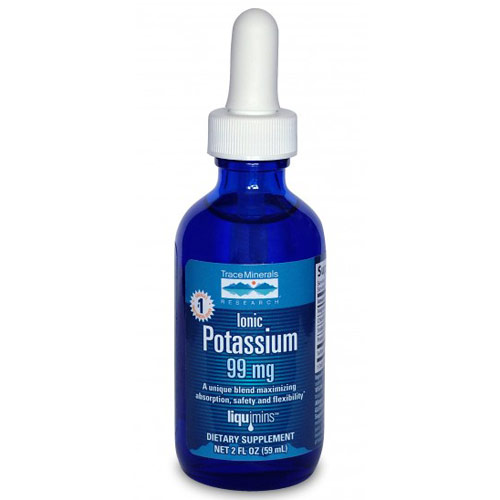 Liquid Ionic Potassium, 2 oz, Trace Minerals Research