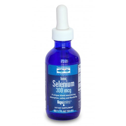 Ionic Selenium Liquid, 300 mcg, 2 oz, Trace Minerals Research