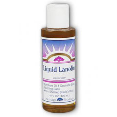 Liquid Lanolin, 4 oz, Heritage Products