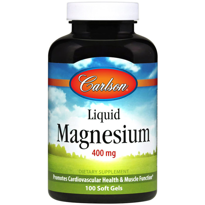 Liquid Magnesium, 400 mg, 100 softgels, Carlson Labs