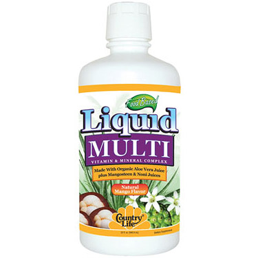 Liquid Multi Vitamins & Minerals 32 oz, Country Life