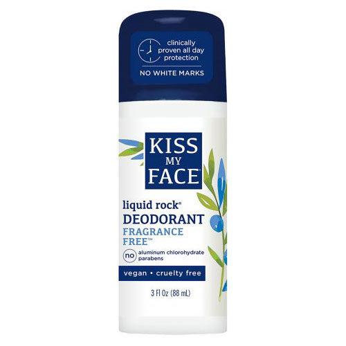 Liquid Rock Roll-On Deodorant PF Fragrance Free 3 oz, from Kiss My Face