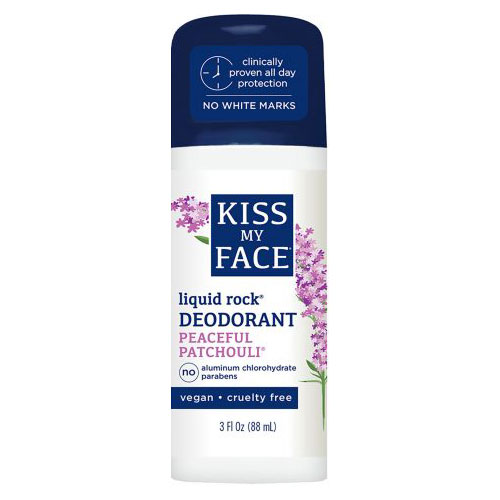 Kiss Face Products on Liquid Rock Roll On Deodorant Pf Patchouli 3 Oz From Kiss My Face