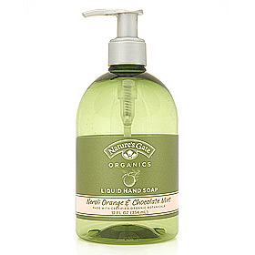 Organic Liquid Soap Neroli Orange & Chocolate Mint 12 fl oz from Natures Gate