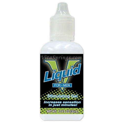Liquid V For Men, Stimulating Gel, 1 oz Bottle, Body Action