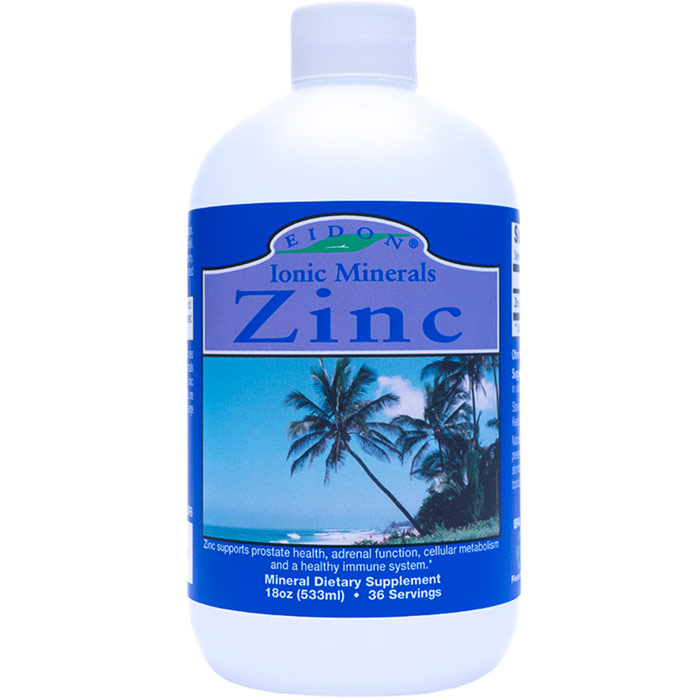 Liquid Zinc, 18 oz, Eidon Ionic Minerals