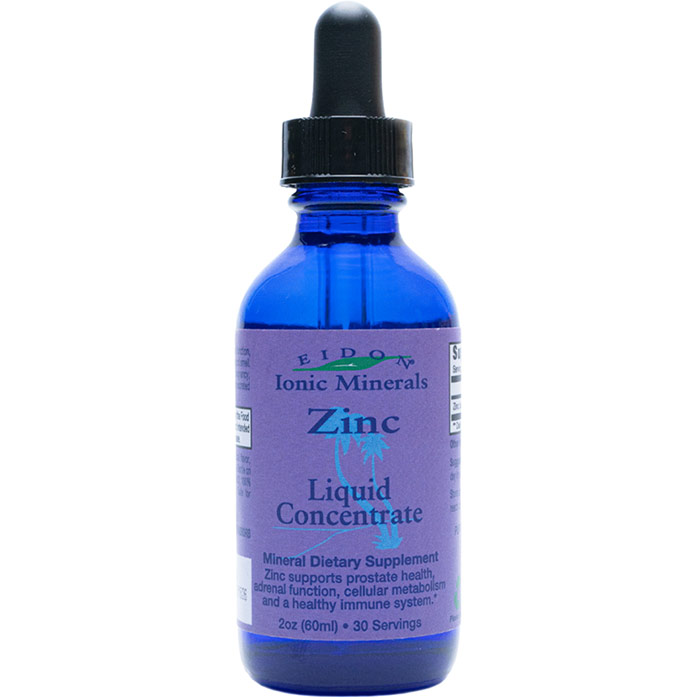 Liquid Zinc Concentrate, 2 oz, Eidon Ionic Minerals