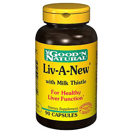 Good 'N Natural Liv-A-New (Liver Formula), 90 Capsules, Good 'N Natural