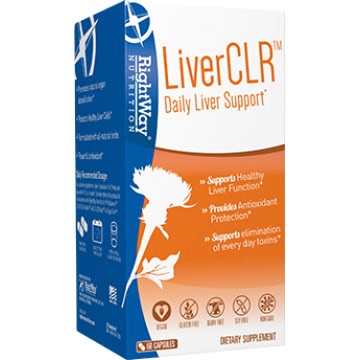 Liver CLR, Daily Liver Support, 60 Capsules, Rightway Nutrition