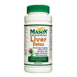 Liver Detox, 30 Tablets, Mason Natural