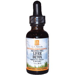 Liver Detox Glycerine, 1 oz, L.A. Naturals