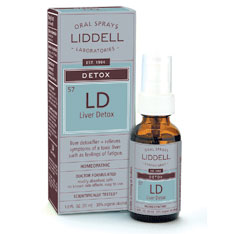 Liddell Liver Detox Homeopathic Spray, 1 oz