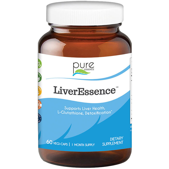 LiverEssence (Liver Essence), 60 Vegetarian Capsules, Pure Essence Labs