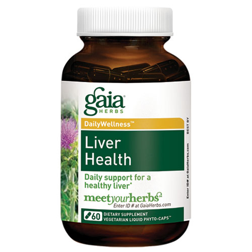 Gaia Herbs Liver Health, 60 Liquid Phyto-Caps, Gaia Herbs