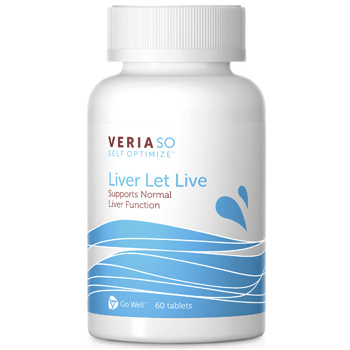 Veria SO Self Optimize Liver Let Live, Liver Support, 60 Tablets, Veria