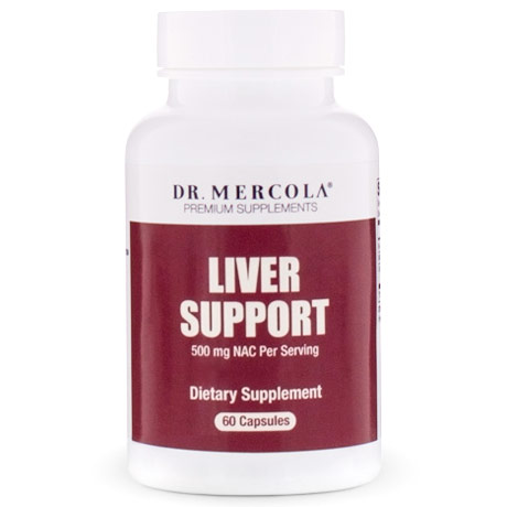 Liver Support, With Milk Thistle & NAC, 60 Capsules, Dr. Mercola