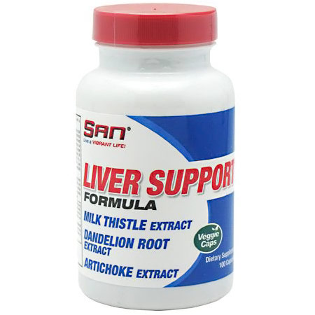Liver Support Formula, 100 Capsules, SAN Nutrition