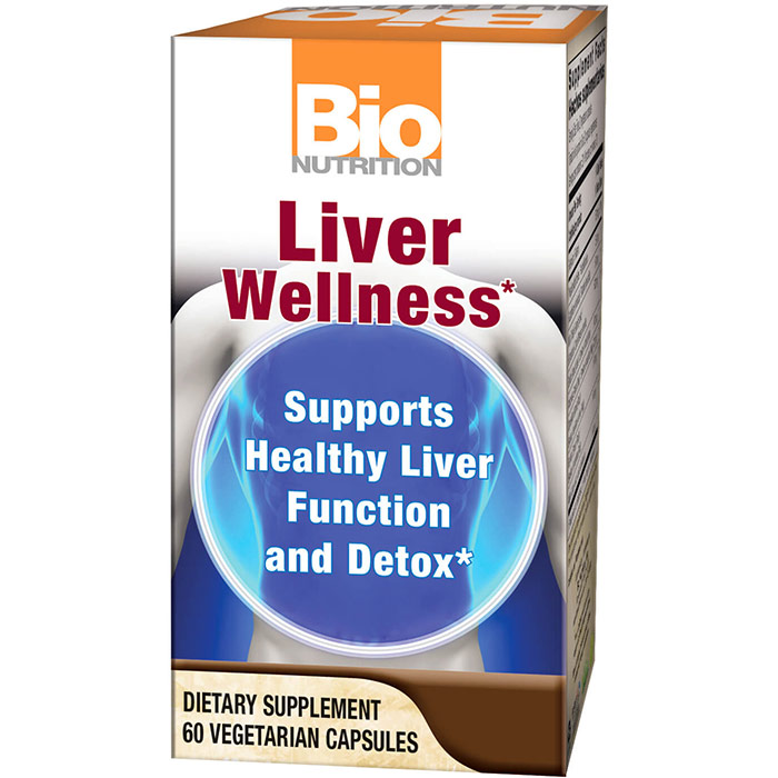 Liver Wellness, 60 Vegetarian Capsules, Bio Nutrition Inc.