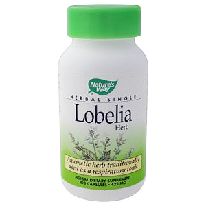 Lobelia Herb 100 caps from Nature's Way