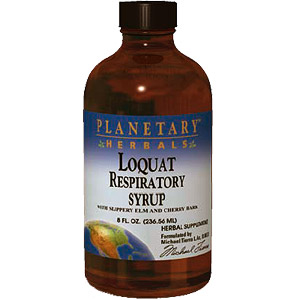 Planetary Herbals Loquat Respiratory Syrup 4 oz, Planetary Herbals