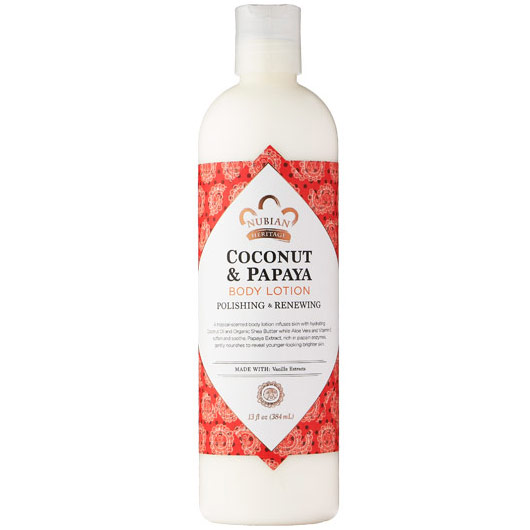 Nubian Heritage Coconut & Papaya Lotion, 13 oz, Nubian Heritage