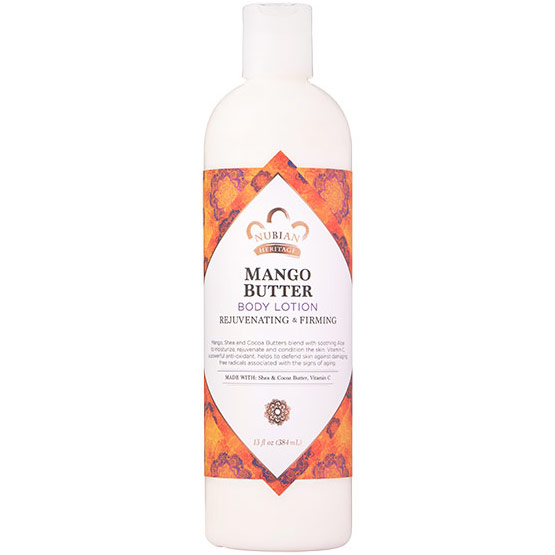 Mango Butter Body Lotion, 13 oz, Nubian Heritage