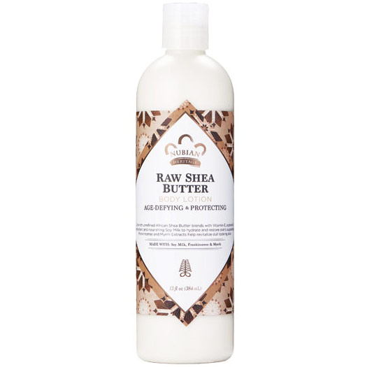 Nubian Heritage Raw Shea Butter Lotion, 13 oz, Nubian Heritage