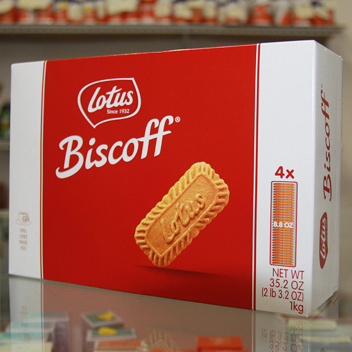 Lotus Biscoff Cookies, 35.2 oz (1 kg)