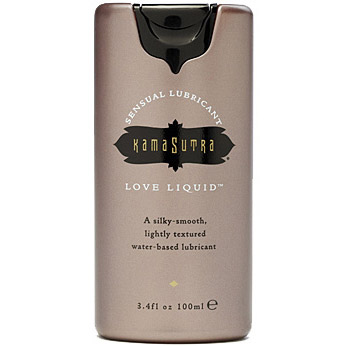Kama Sutra Sensual Lubricant - Love Liquid, Water-Based Lube, 100 ml