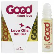 Love Oils Gift Set, 3 pc, Good Clean Love