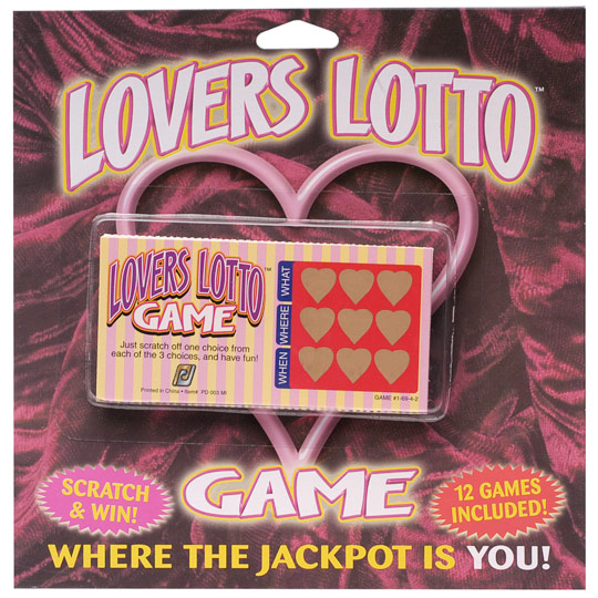 Lovers Lotto Game, Pipedream Products