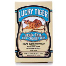 Head to Tail Acne & Blemish Soap, 3 oz, Lucky Tiger
