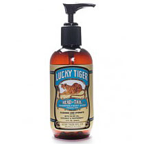 Head To Tail Shampoo & Body Wash, Mens Soap, 8 oz, Lucky Tiger