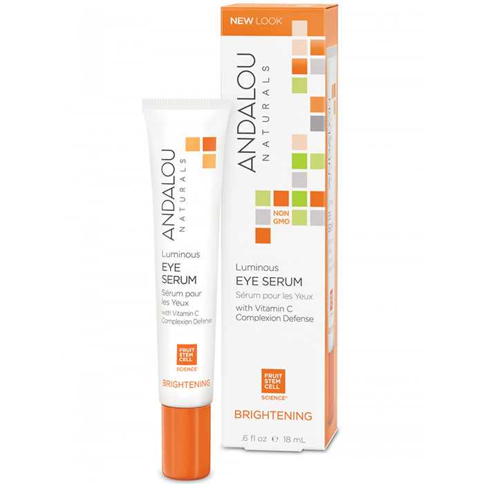 Andalou Naturals Luminous Eye Serum, 0.6 oz, Andalou Naturals