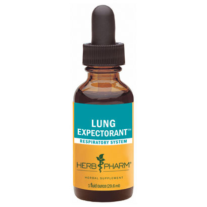 Lung Expectorant, Respiratory Herbal Liquid, 1 oz, Herb Pharm