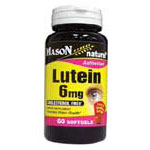 Lutein 20 mg, 30 Softgels, Mason Natural