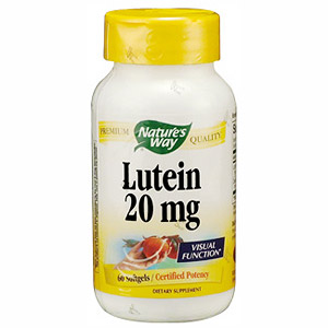 Lutein 20mg 60 softgels from Natures Way