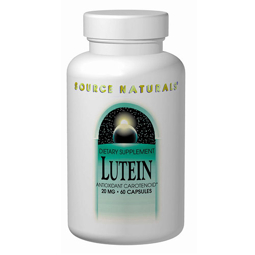 Source Naturals Lutein 6mg 45 caps from Source Naturals