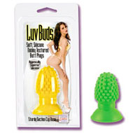 California Exotic Novelties LuvBuds Butt Plug - Green, California Exotic Novelties