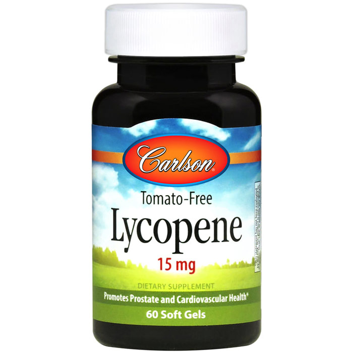 Lycopene Tomatoe-Free, 15 mg, 180 softgels, Carlson Labs