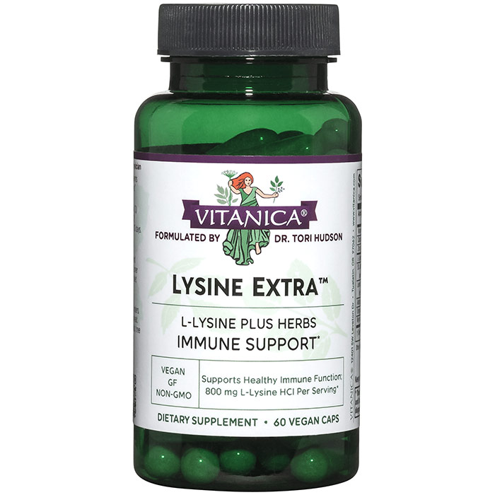 Lysine Extra, Membrane Immune Support, 60 Vegetarian Capsules, Vitanica