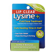 Lip Clear Lysine + Cold Sore Treatment, 7 g, Quantum Health