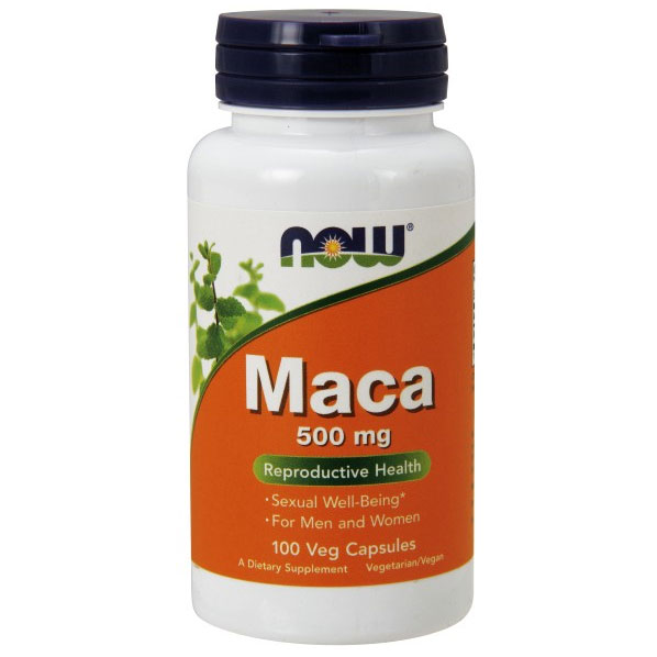 NOW Foods Maca 500mg 100 Caps, NOW Foods