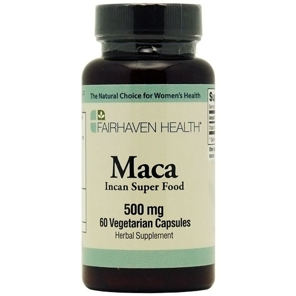 Organic Maca For Fertility, 60 Vegetarian Capsules, Fairhaven Health